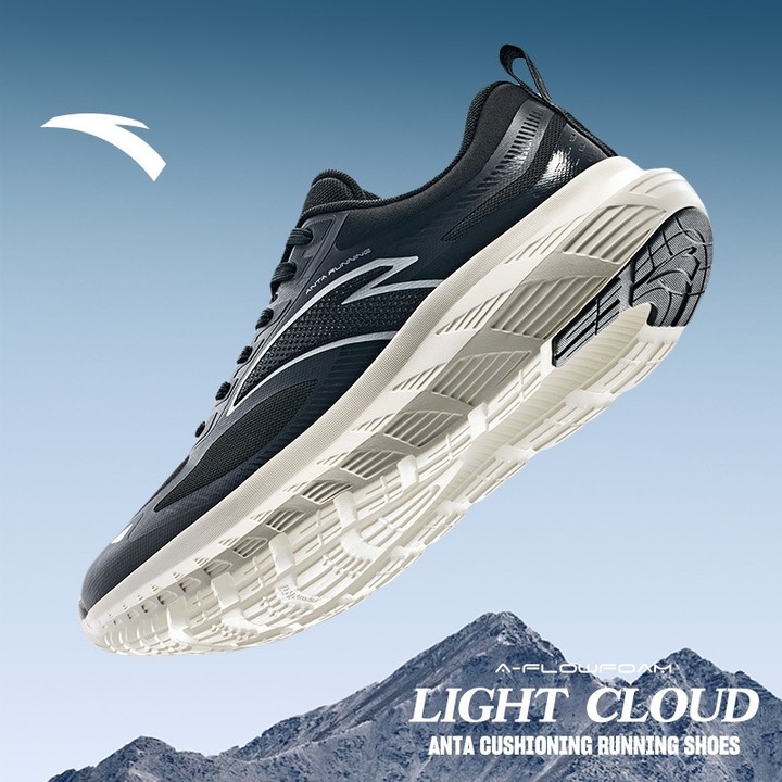 ANTA รองเท้าวิ่งสำหรับผู้ชาย รองเท้าวิ่งบนถนนน้ำหนักเบาทนทานใส่สบายนุ่มอเนกประสงค์ 912435511 — รองเท้ากีฬา แบรนด์ Anta ของแท้ 100% เช็คราคาจาก Shopee Lazada - รูปที่ 1
