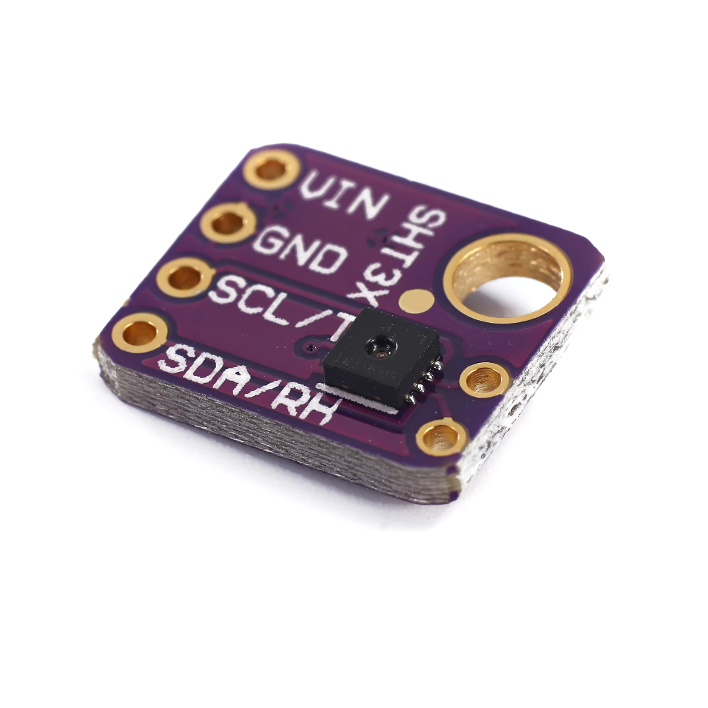 Sht31 SHT41 SHT45 โมดูลเซ็นเซอร์ความชื้นอุณหภูมิแบบดิจิตอล I2C การตรวจ ...
