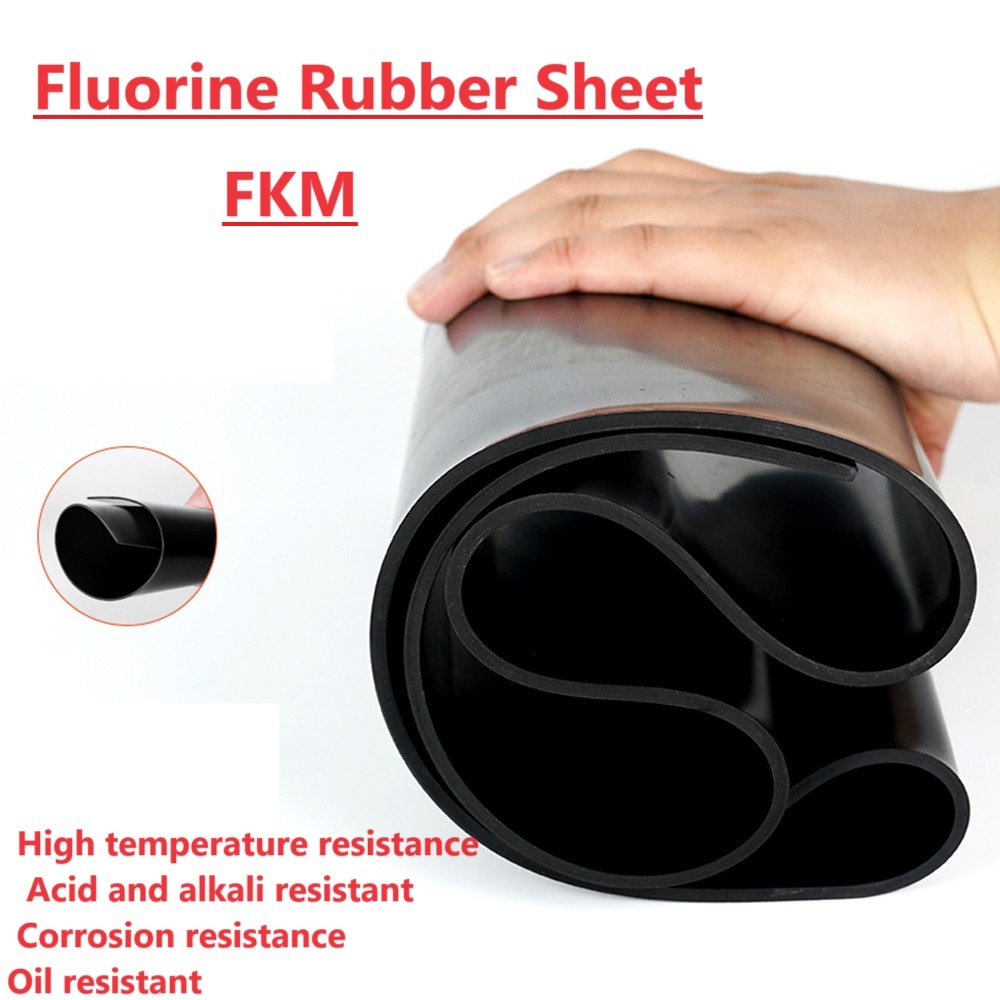 1 ชิ้นแผ่นยางฟลูออรีน FKM แผง Viton แผ่น FORM แผ่น flororubber board ...