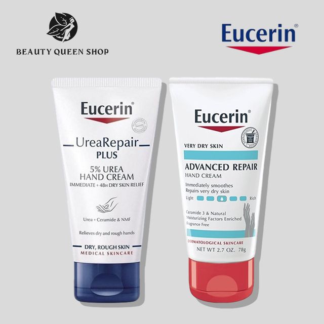 Eucerin UreaRepair Plus Handcreme - Mit 5% Urea, 75 Ml, Für Sehr Trockene Haut