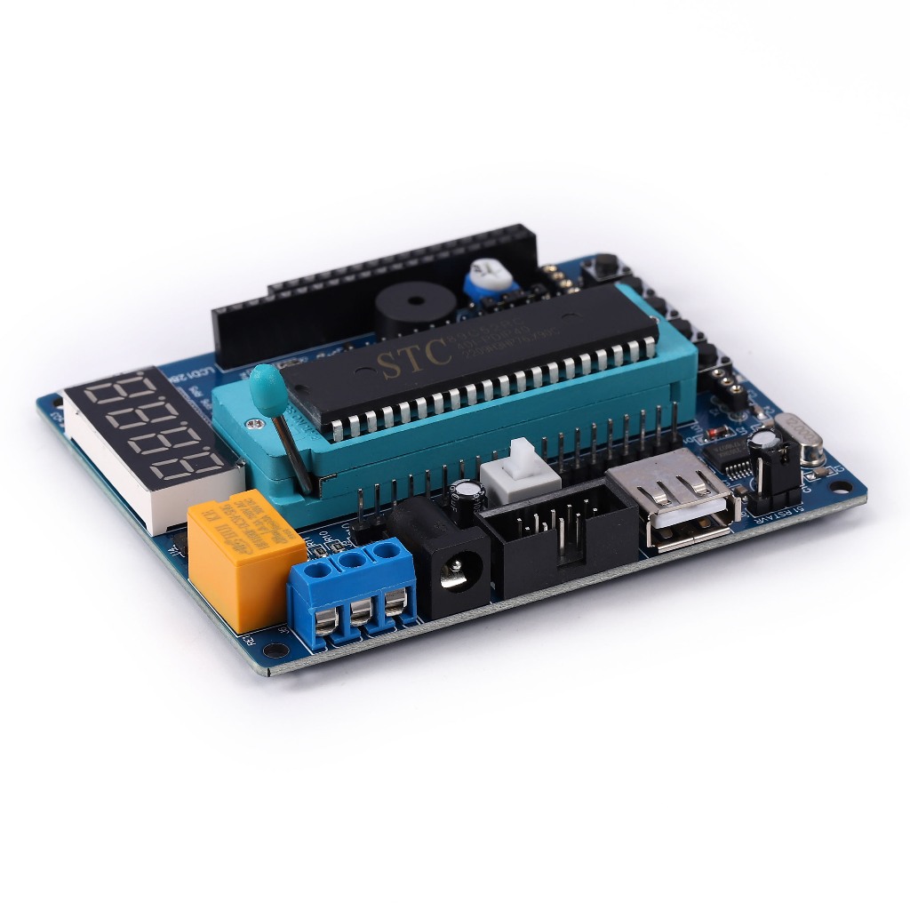 51 Microcontroller Development Board STC89C52 ระบบขนาดเล็ก C51 การเรียน ...
