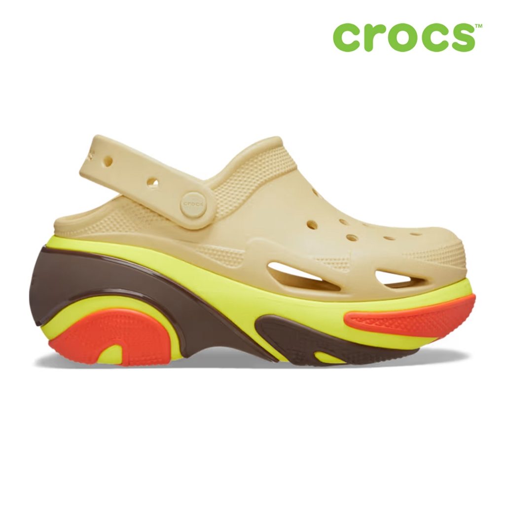 Crocs - bubble crush clog รองเท้าโลฟเฟอร์ รองเท้าลิฟท์ Sailing | Shopee ...