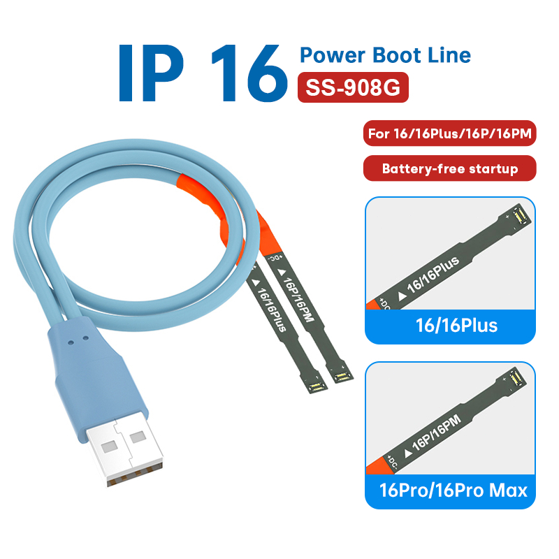 Sunshine SS-908G IP16 Series สายไฟสําหรับ iPhone 16/16 Plus/16 Pro ...