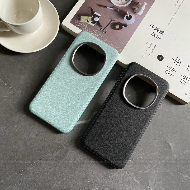สําหรับ Honor Magic 7 Pro Casing PU Leather Hard Phone Case Cover ...