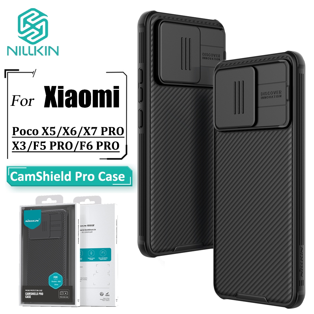 Nillkin CamShield Case POCO X7 F6 Pro X6 Pro F5 Pro X5 Pro M6 X3 Pro F6 ...