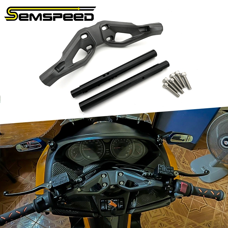SEMSPEEDFor Honda Forza 300 Forza300 Gen1 2013-2017 แฮนด์รถจักรยานยนต์ ...