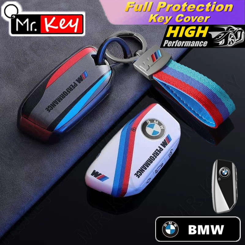 【Mr.Key】เคสกุญแจรถยนต์ อุปกรณ์เสริม สําหรับ BMW 740i 760i X1 IX1 IX XM ...