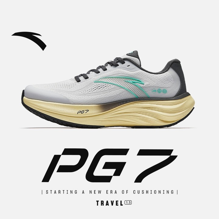 ANTA Travel PG 7 1.5 2E Widefoot รองเท้าวิ่งผู้ชายพร้อมระบบรองรับ สำหรับการเดินเล่น 1125A5508A — รองเท้ากีฬา แบรนด์ Anta ของแท้ 100% เช็คราคาจาก Shopee Lazada - รูปที่ 1