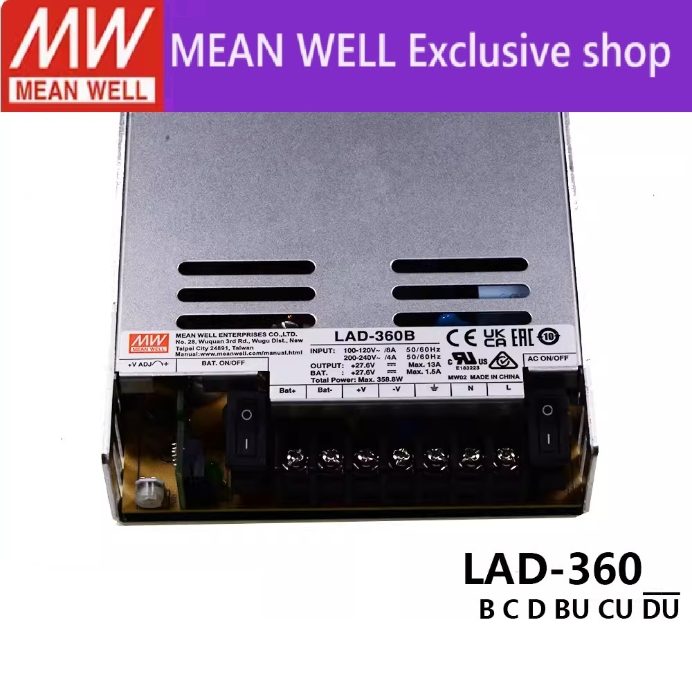 MEAN WELL LAD-360B/360C/360D Mingwei ความปลอดภัย/แหล่งจ่ายไฟ BU/CU/DU ...