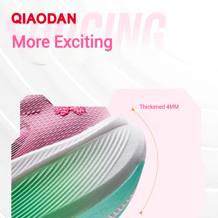 Qiaodan Feiying PB 3.0 รองเท้าวิ่งผู้หญิง Professional Marathon Carbon Plate Racing BM22230299 — รองเท้ากีฬา แบรนด์ Qiaodan ของแท้ 100% เช็คราคาจาก Shopee Lazada thumbnail 6