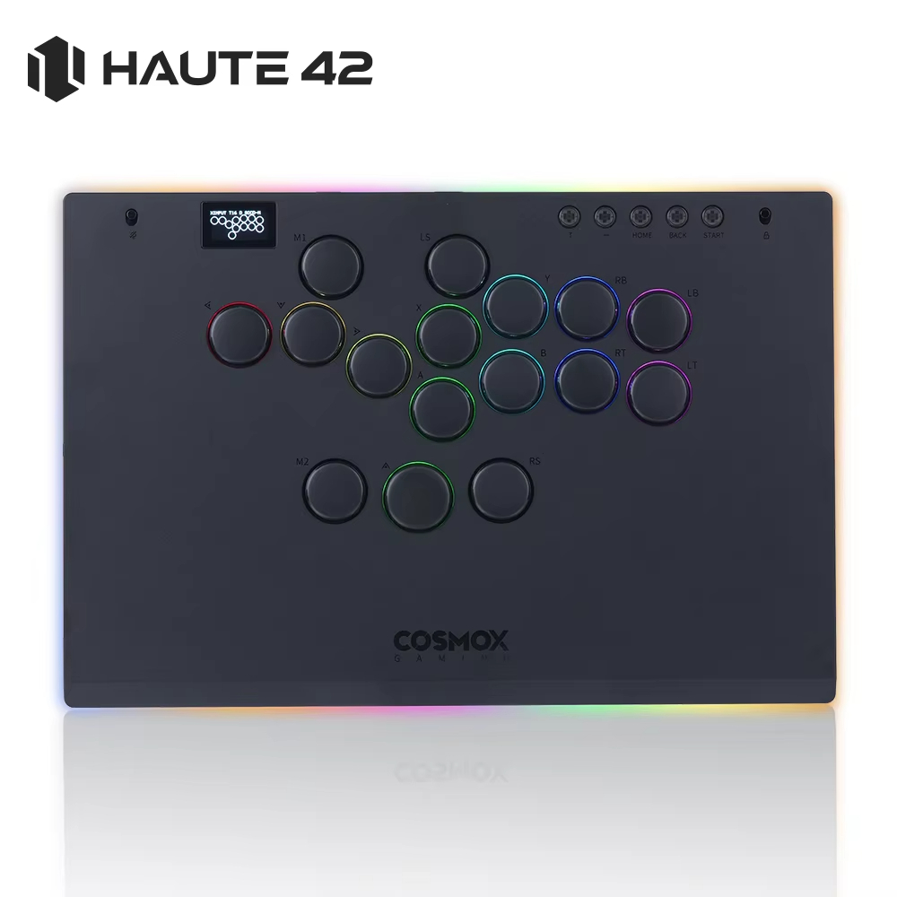 Haute42 อลูมิเนียมอัลลอยด์ Hitbox Leverless Controller Stickless อาเขต ...
