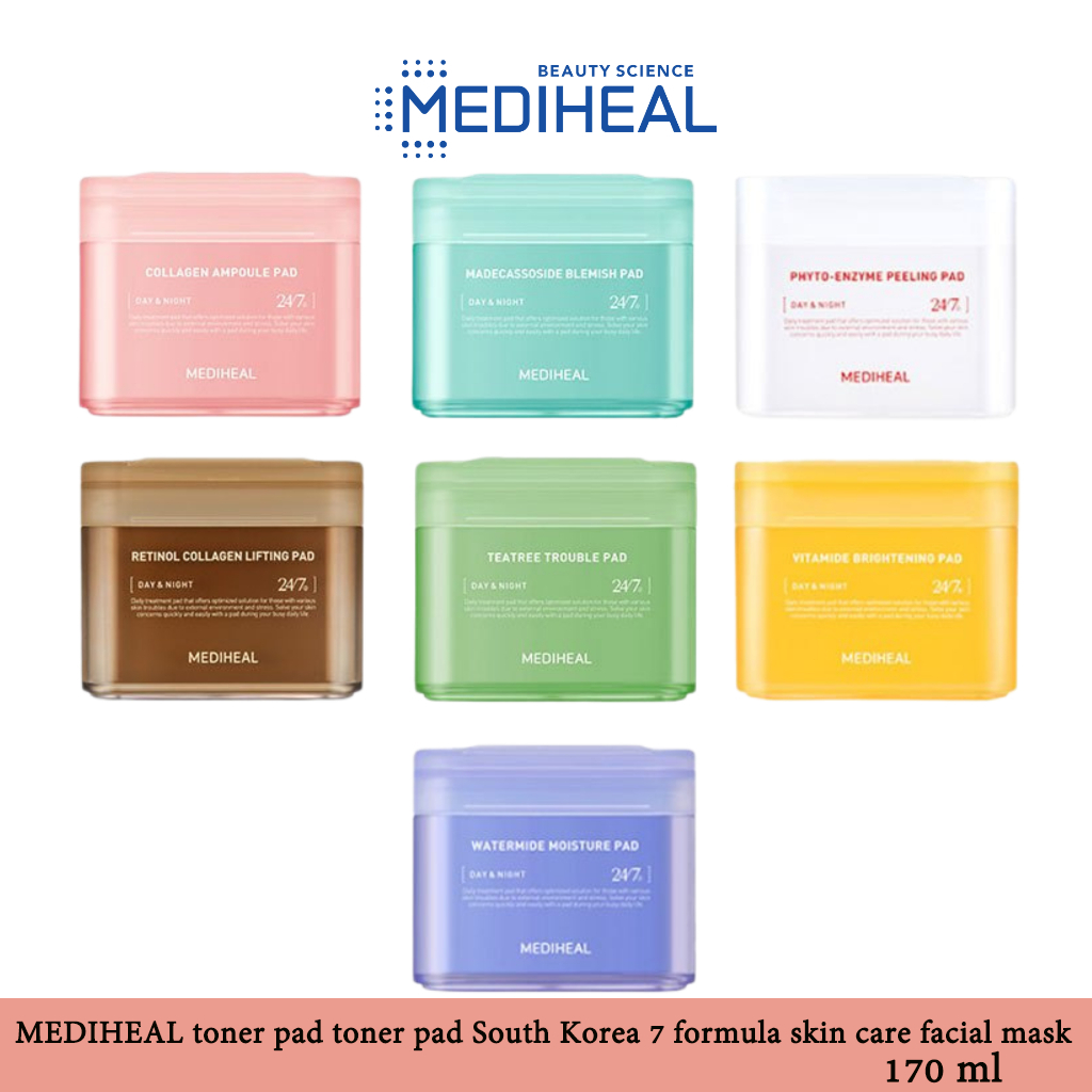 Mediheal toner pad toner pad South Korea 7 สูตร skin care facial mask ...