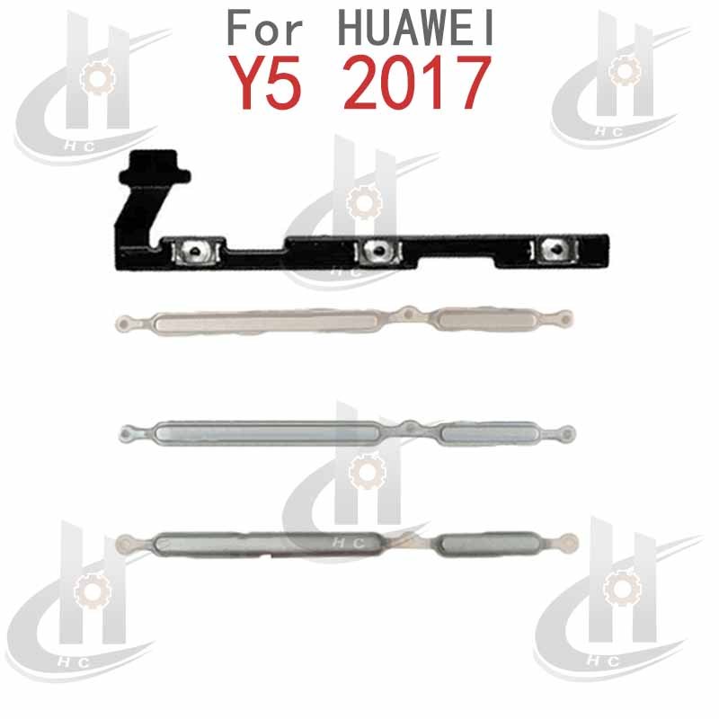 สําหรับ Huawei Y5 2017 ปุ่มปรับระดับเสียงด้านข้าง Flex Cable Keys ปุ่ม ...