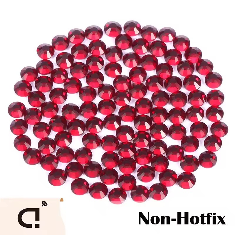 Siam Non Hotfix Rhinestone กาวติดหลังแบนสําหรับเสื้อผ้า Diy Transfer ...