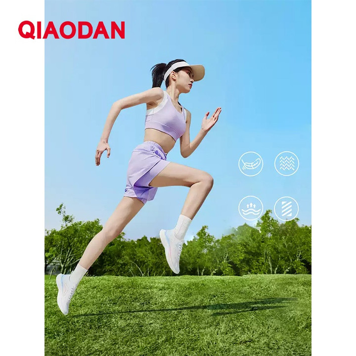 Qiaodan Light 4 Plus รองเท้าวิ่งผู้หญิง Breathable Shock-Absorbing ตาข่าย XM26240206 — รองเท้ากีฬา แบรนด์ Qiaodan ของแท้ 100% เช็คราคาจาก Shopee Lazada thumbnail 7