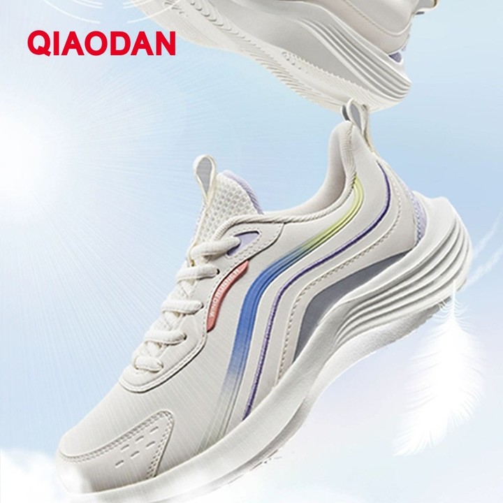 Qiaodan รองเท้าวิ่งผู้หญิงกันน้ําน้ําหนักเบา Soft Sole Shock Absorption สบาย XM46210219 — รองเท้ากีฬา แบรนด์ Qiaodan ของแท้ 100% เช็คราคาจาก Shopee Lazada thumbnail 5