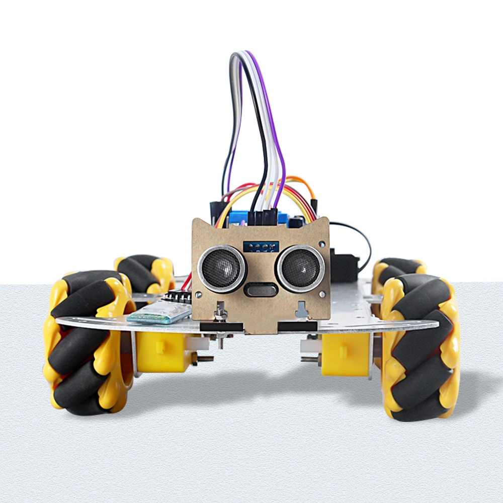 Tscinbuny Aluminium Alloy Mecanum สมาร์ทหุ่นยนต์รถสําหรับ Arduino UNO ...