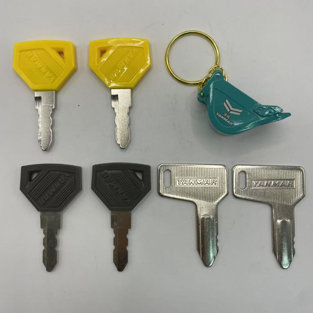 ใหม่ Yanmar Keys อะไหล่สวิตช์รถขุด พวงกุญแจถัง | Shopee Thailand