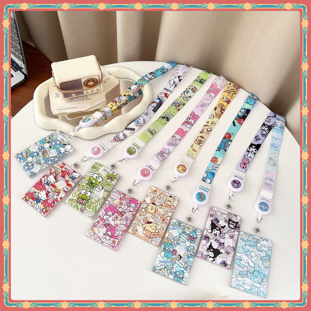 Transparent Sanrio Hard Shell Multifunctional Retractable Long Rope ...