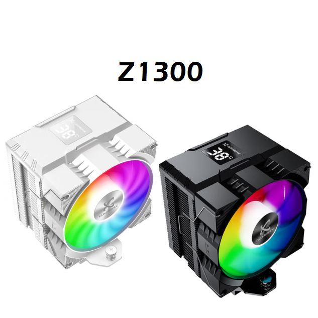 Powertrain Z1300 CPU air cooler single tower 4 ท่อความร้อน 190W สําหรับ ...