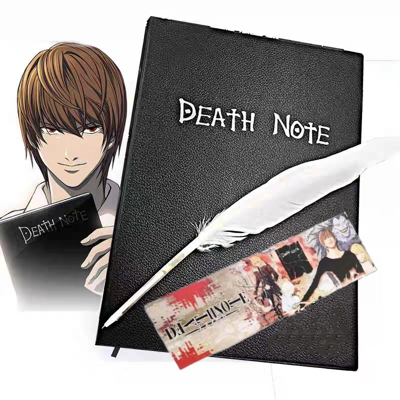 Death Notebook ขนาดใหญ่ dethnote25x18 ซม.Original Edition ฟรี Feather ...