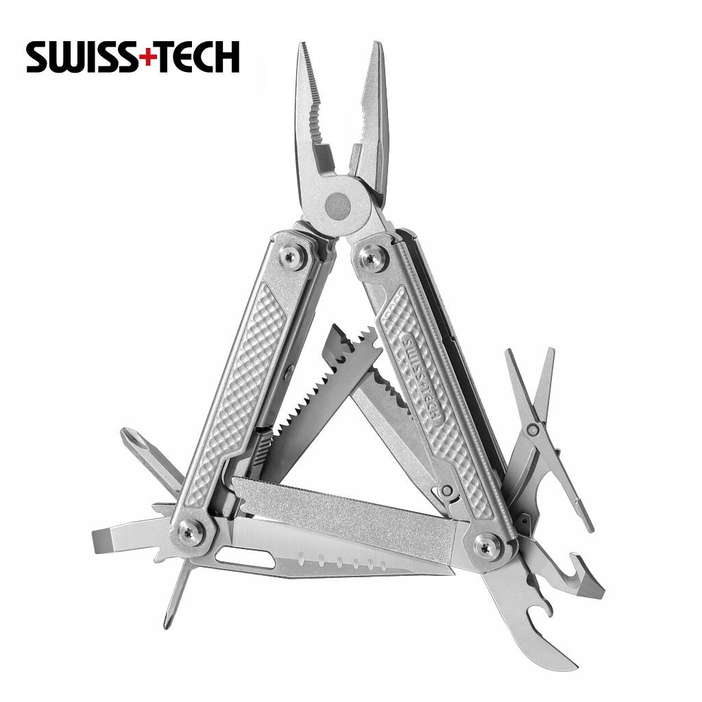 Swiss TECH 17 in 1 multi Tools Outdoor Pocket Mini Portable Tools คีม ...