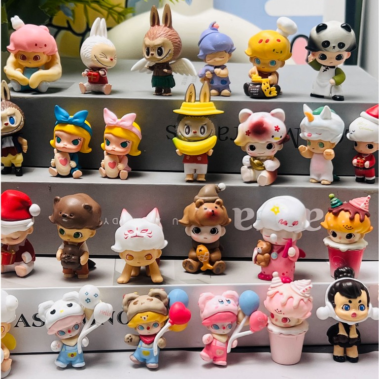 Dimoo Erchuang เม็ดน่ารัก labuu Modified Baby pvc วัสดุน่ารักอินเทรนด์ ...