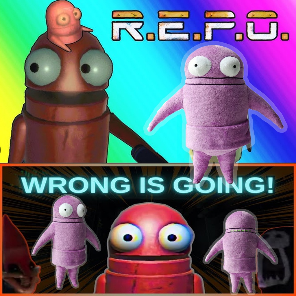 Repo เกมอุปกรณ์ต่อพ่วงน่ารักกล่องจดหมาย Man Horror เกมของเล่นตุ๊กตา ...