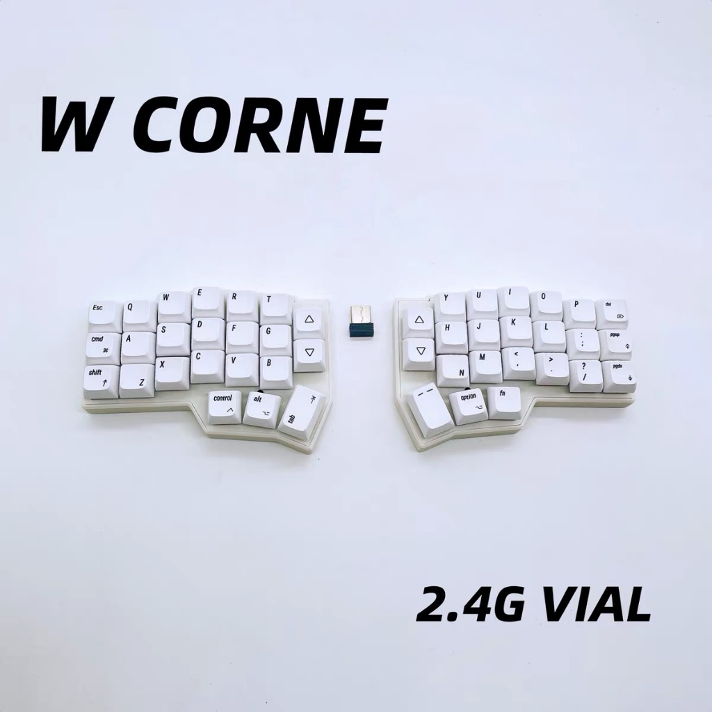 แยก จุดสินค้า corne SW35สองมือแยก qmk แยก Hot-swappable rgbvial ซ้ายและขวามือชุดแป้นพิมพ์ custom split keyboard คีย์บอร์ด keyboard mechanical keyboard