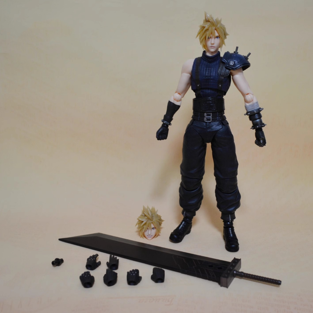 (ไม่มีกล่อง) Play Arts PA Final Fantasy 7 Remake 2.0 Double-headed ...