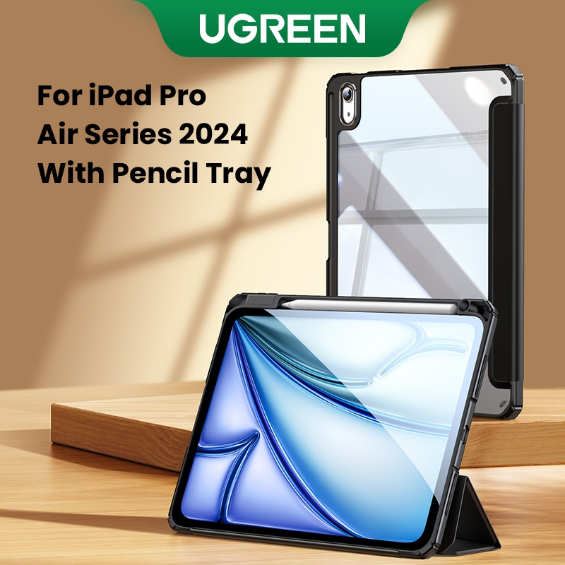 Custodia Antiurto IPad Pro/Air 2024 Con Supporto E Porta Pencil – Silicone + PC