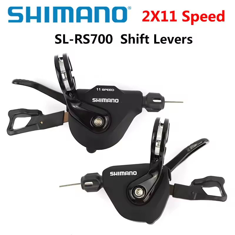 Shimano SL-RS700 Rapidfire Plus Shift Levers 2x11 ความเร็ว RS700 ...