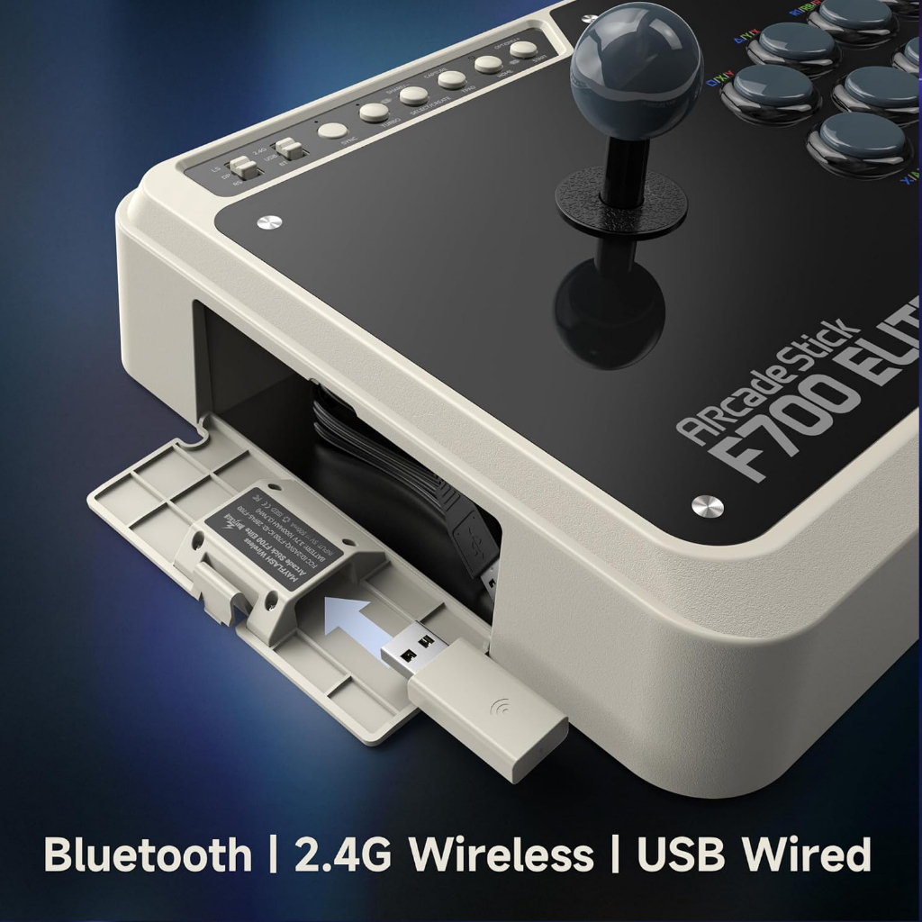 Mayflash F700 Elite Wireless Arcade Stick พร้อมปุ่ม Sanwa และจอย