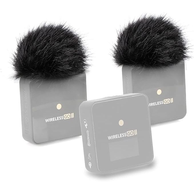 ไมโครโฟน Wind Muff เข้ากันได้กับ RODE Wireless Go 2, Professional Pop ...