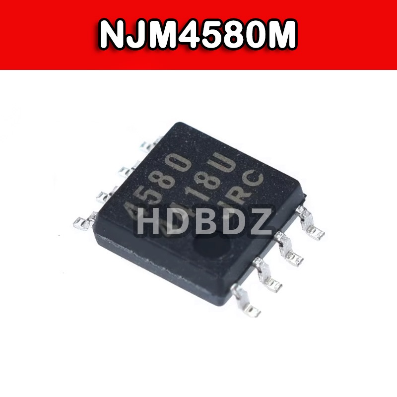 5~10PCS NJM4580M SOP8 JRC 4580 ชิปการจัดส่งคู่ IC SMD | Shopee Thailand