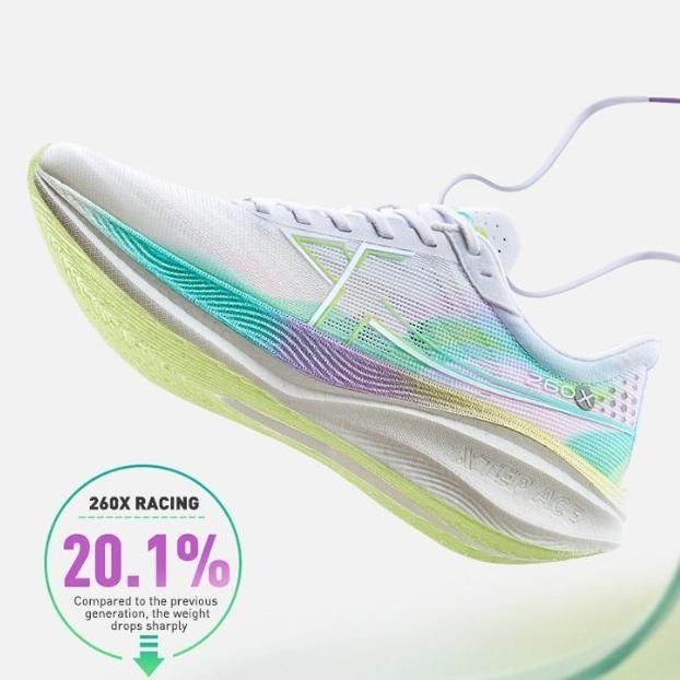 XTEP 260X รองเท้าวิ่ง Rebound over 85% Race Training แผ่นคาร์บอนรองเท้าวิ่งมาราธอนสําหรับผู้หญิง — รองเท้ากีฬา แบรนด์ Xtep ของแท้ 100% เช็คราคาจาก Shopee Lazada thumbnail 3