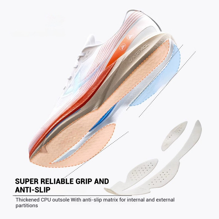 【xtep】One Piece 3.0 Quick Score | รองเท้าวิ่งติดตามพลาสติก ACE Cushioning + CPU Outsole ทนต่อการสึกหรอ — รองเท้ากีฬา แบรนด์ Xtep ของแท้ 100% เช็คราคาจาก Shopee Lazada thumbnail 4