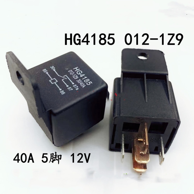 Relè HG4185C 012-1Z4 5 Pin 12V DC 60A/80A, Compatto E Affidabile Per Applicazioni Elettriche
