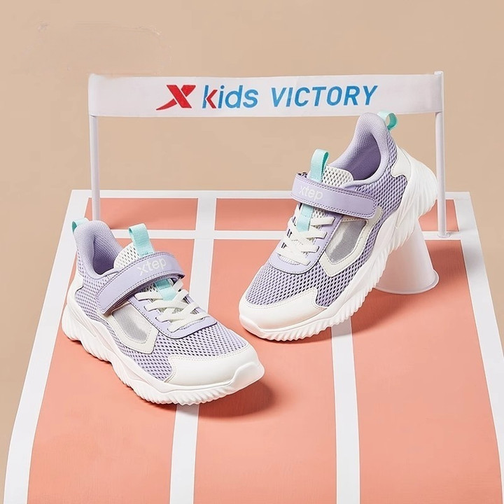 【xtep】KIDS Series | Big Kid เด็กรองเท้ากีฬาระบายอากาศลื่นสวมทนรองเท้าวิ่ง — รองเท้ากีฬา แบรนด์ Xtep ของแท้ 100% เช็คราคาจาก Shopee Lazada thumbnail 4