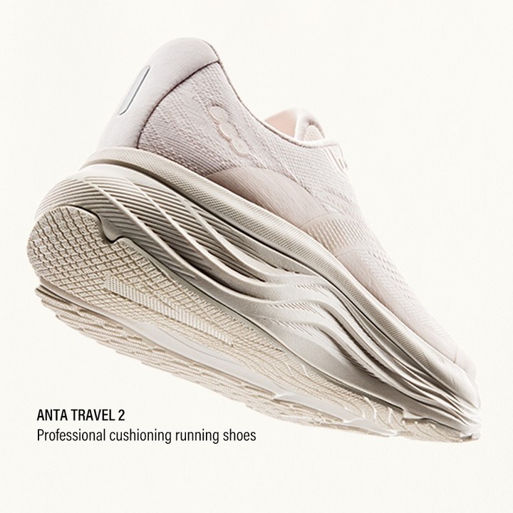 ANTA Women Travel 2 PG 7 รองเท้าวิ่งผู้หญิง ระบบดีดตัว ระบายอากาศดี เหมาะสำหรับจ๊อกกิ้ง 1225B5546 — รองเท้ากีฬา แบรนด์ Anta ของแท้ 100% เช็คราคาจาก Shopee Lazada thumbnail 6