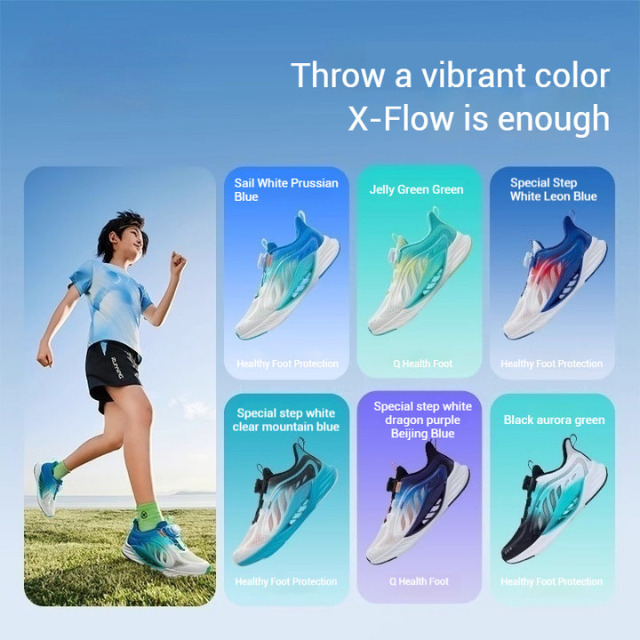 【xtep】X-FLOW 8.0 KIDS Series | Big Kid รองเท้าเด็กใหม่รองเท้ากีฬาระบายอากาศรองเท้าวิ่งเด็กชาย — รองเท้ากีฬา แบรนด์ Xtep ของแท้ 100% เช็คราคาจาก Shopee Lazada thumbnail 3