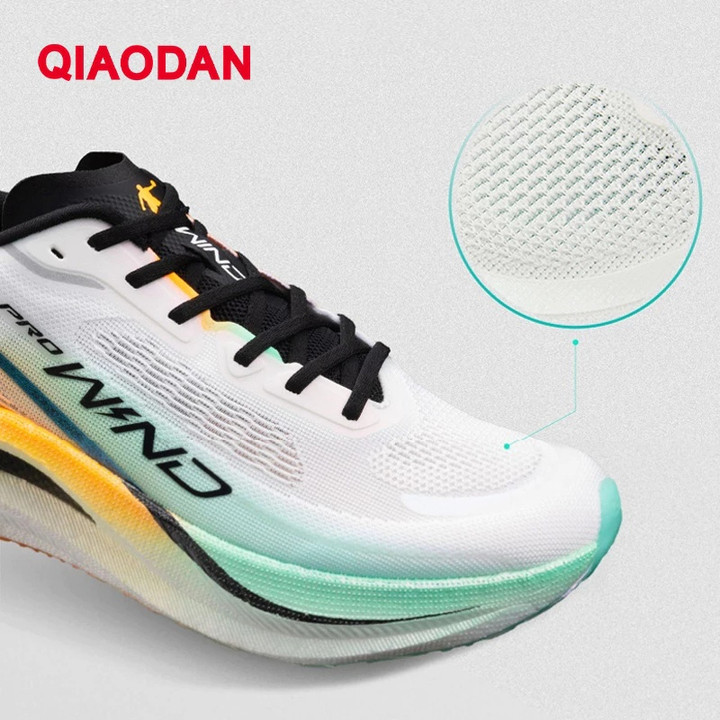 Qiaodan WIND 2.0 Pro รองเท้าวิ่งผู้ชาย Marathon Carbon Plate Breathable สบาย BM23240298ทีที — รองเท้ากีฬา แบรนด์ Qiaodan ของแท้ 100% เช็คราคาจาก Shopee Lazada thumbnail 6
