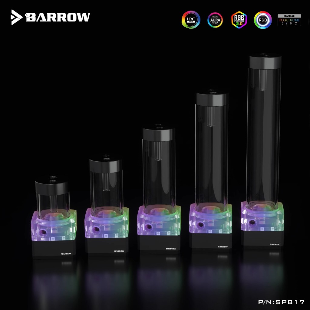 Barrow 17W RGB ปั๊ม/Reservoir หวี DDC PWM ปั๊ม + 195 มม. 245 มม./295 ...