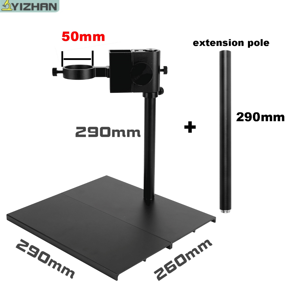 อลูมิเนียมอัลลอยด์ Mircoscope ฐานปรับโฟกัสวงเล็บโฟกัสผู้ถือตารางขาตั้ง ...