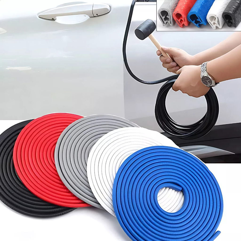 รถประตู Boot Edge Protector Strip Trim U รูปร่าง Guard Seal ยางใหม่ 4 ...