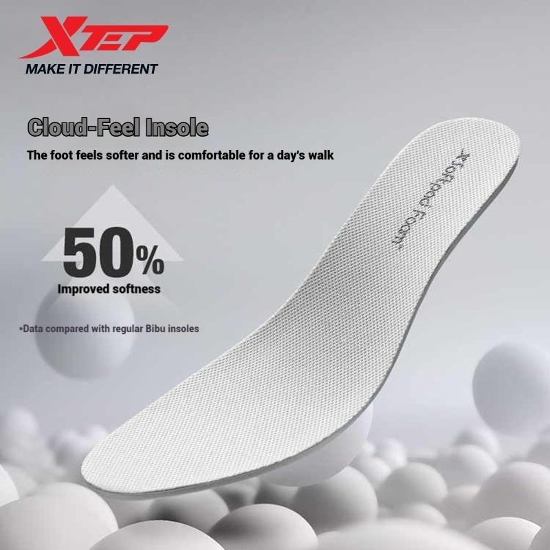 XTEP  Basque Little 2.0 รองเท้ากีฬาผู้ชาย สไตล์คลาสสิก สวมใส่สบาย กันกระแทก และมีความทนทาน عالية — รองเท้ากีฬา แบรนด์ Xtep ของแท้ 100% เช็คราคาจาก Shopee Lazada thumbnail 5