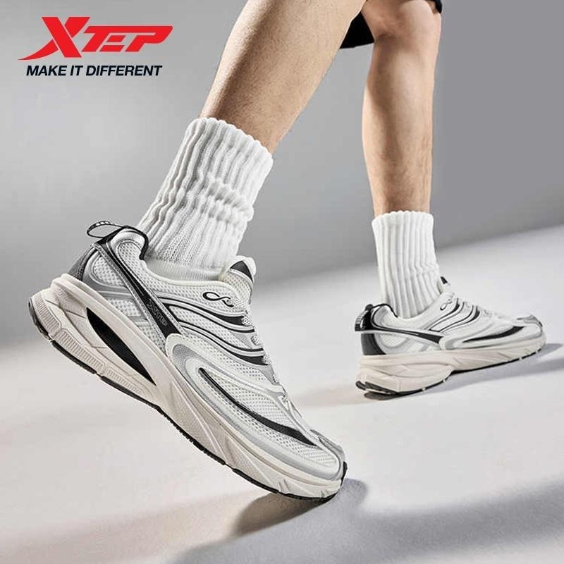 XTEP  Basque Little 2.0 รองเท้ากีฬาผู้ชาย สไตล์คลาสสิก สวมใส่สบาย กันกระแทก และมีความทนทาน عالية — รองเท้ากีฬา แบรนด์ Xtep ของแท้ 100% เช็คราคาจาก Shopee Lazada thumbnail 2