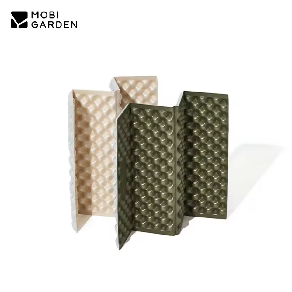 Mobi GARDEN Camping Mat Ultralight พับ Mini Mat แบบพกพาปิคนิคพับได้ Pad ...