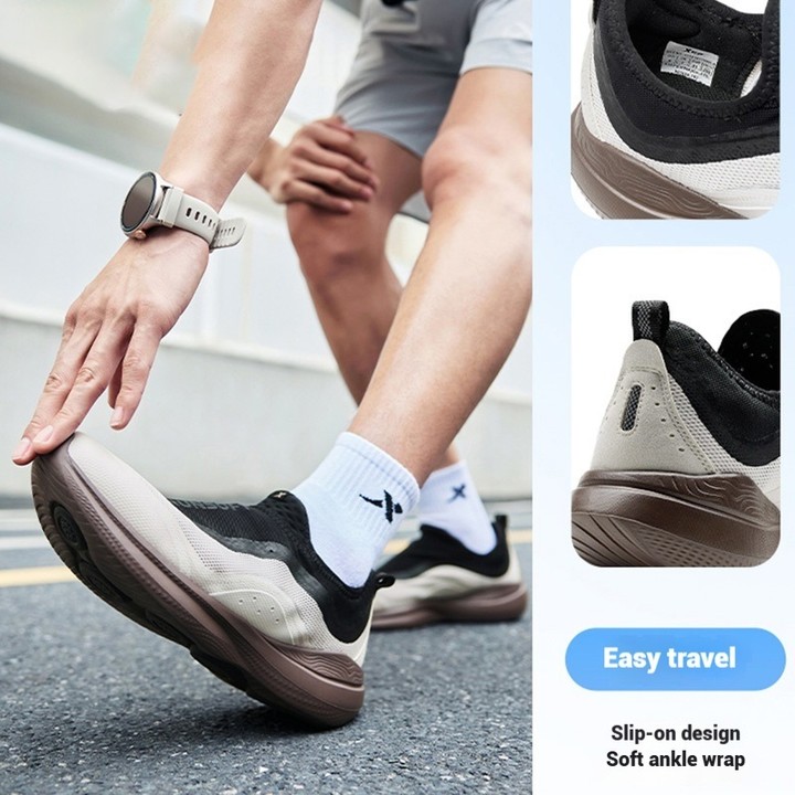 XTEP Soft Cube รองเท้าวิ่ง Breathable สบายรองเท้าผ้าใบสวมใส่น้ําหนักเบากลางแจ้ง Commuter รองเท้าสําหรับผู้หญิงผู้ชาย — รองเท้ากีฬา แบรนด์ Xtep ของแท้ 100% เช็คราคาจาก Shopee Lazada - รูปที่ 1