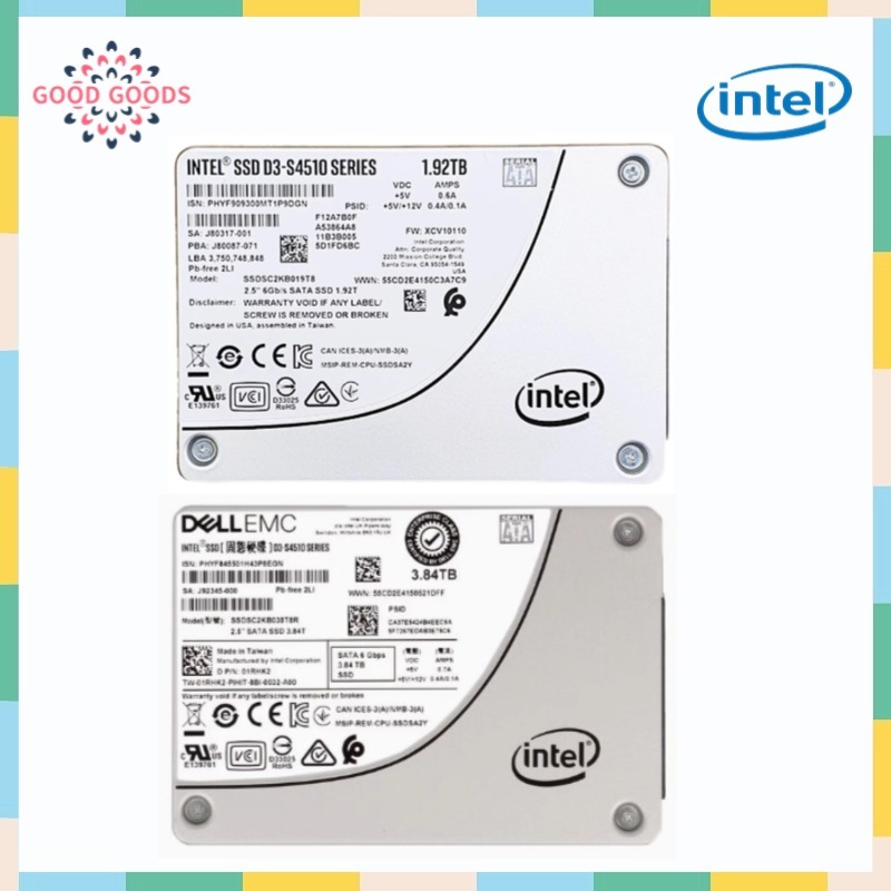Ssd Intel D3-s4610 1.92tb 2.5 Sata Ssdsc2kg019t8 (5 Anos De Garantia